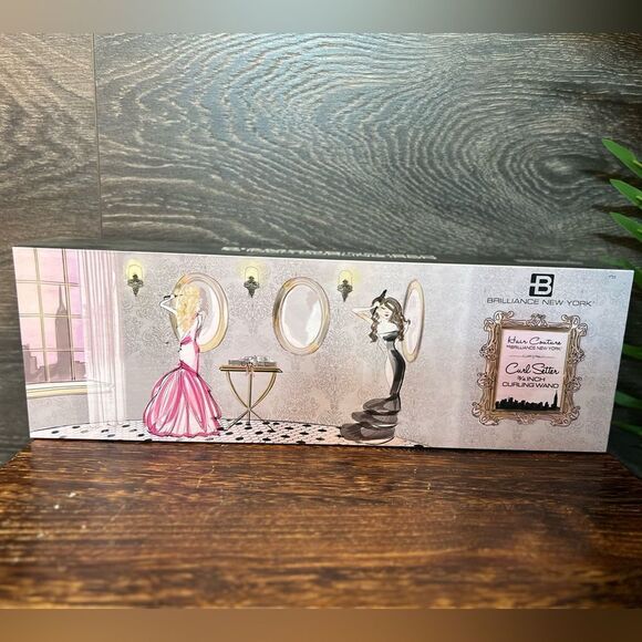 Hair Couture Set - Pink and Black ¾” Digital Clipless Curling Iron - 19mm - Picture 2 of 13